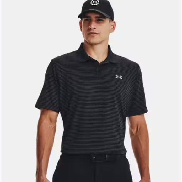 Under Armour Men's UA Matchplay Stripe Polo size XXL - Picture 1 of 9